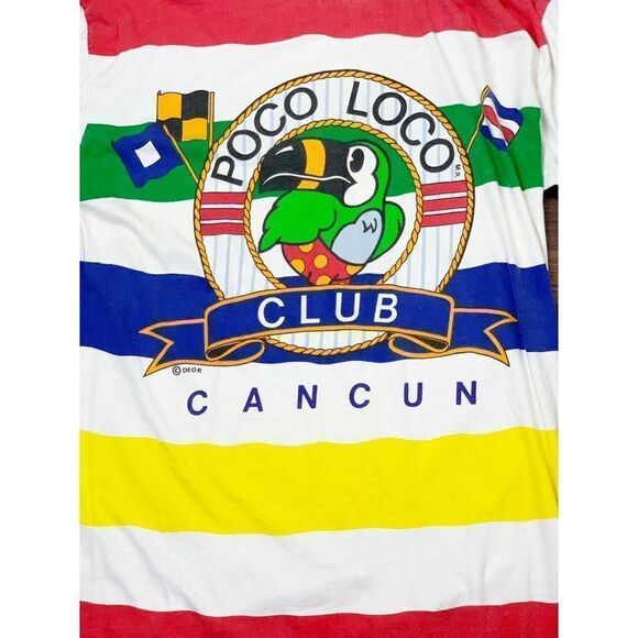 Vintage Poco Loco Club Cancun Cruise Ship Boat - Picture 4 of 7